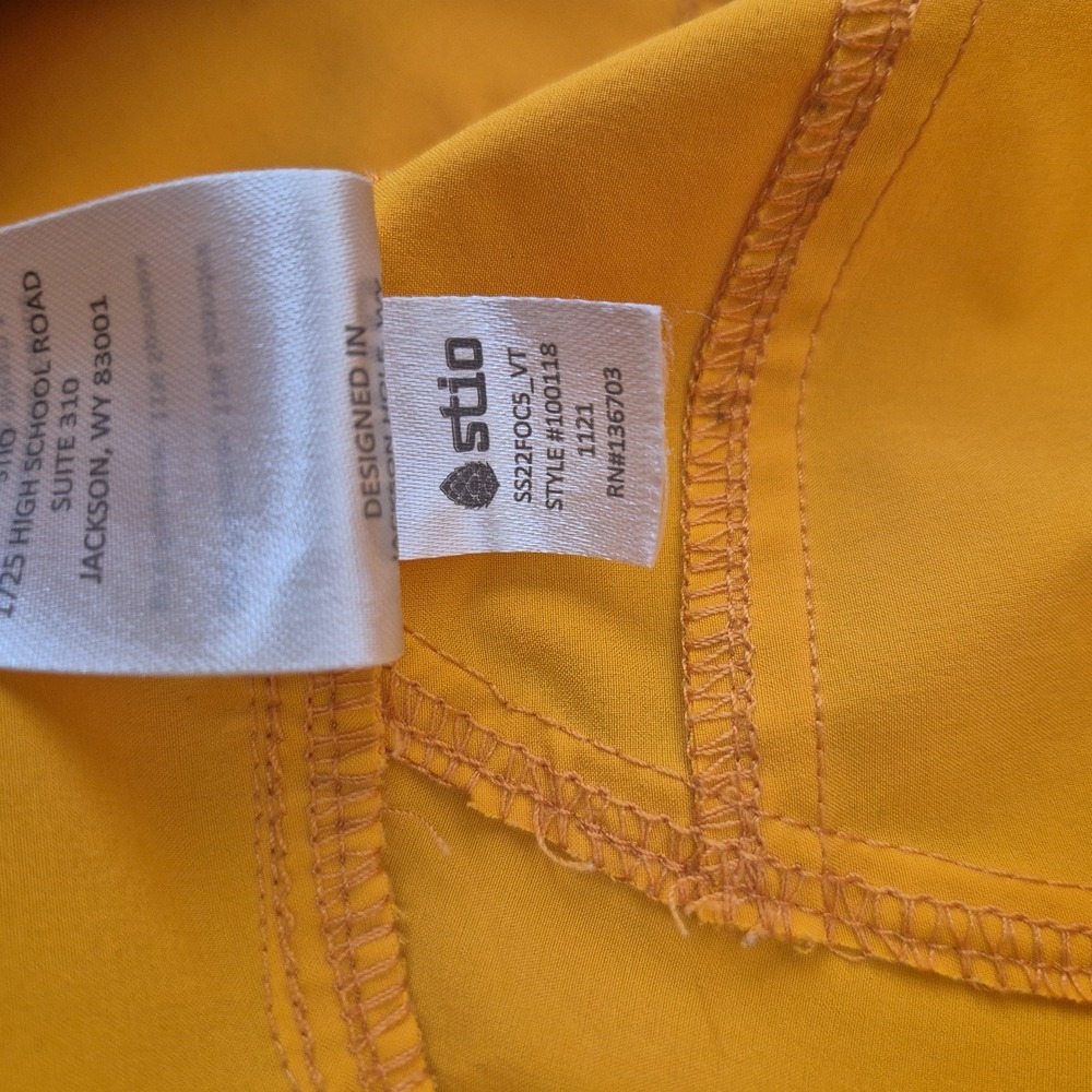 STIO CFS Board Pants Women's 10 Orange Lightweight Hiking Outdoor Quick Dry - Picture 5 of 16